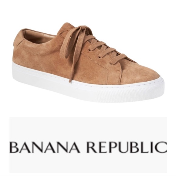 Banana Republic Shoes - Banana Republic Suede Lace Up Sneakers